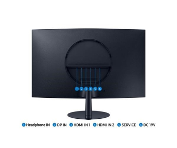 SAMSUNG MT LED LCD Monitor 32" S39C-prohnutý,VA,1920x1080 FullHD,4ms,75Hz,2xHDMI,DisplayPort