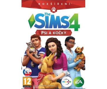 PC hra The Sims 4 Psi a kočky