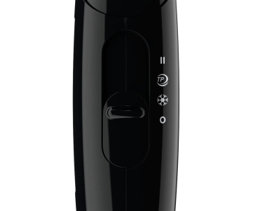 Philips BHC010/00 EssentialCare fén na vlasy, 1200 W, studený vzduch, 3 rychlosti, 3 teploty, černý