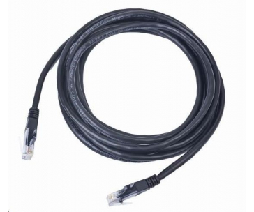 GEMBIRD kabel patchcord Cat5e UTP 5m, černý