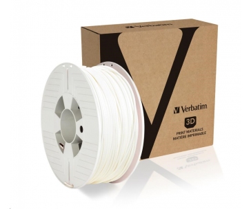 VERBATIM 3D Printer Filament PLA 2.85mm, 126m, 1kg white (OLD model 55277)