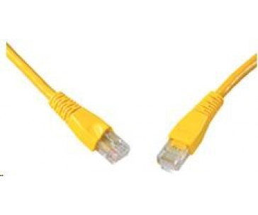 Solarix Patch kabel CAT6 UTP PVC 7m žlutý snag-proof C6-114YE-7MB
