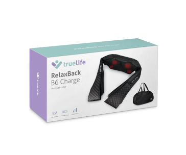 TrueLife RelaxBack B6 Charge - masážní límec s dobíjecí baterií