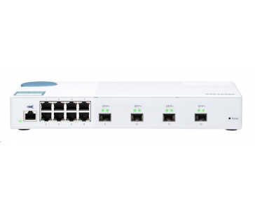 QNAP switch QSW-M408S (8x1GbE,4xSFP+)