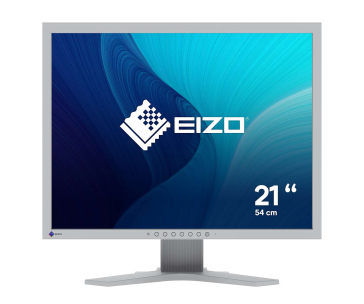 EIZO MT 21,3" S2134 FlexScan, IPS, 1600x1200, 500nit, 1800:1, 6ms, DisplayPort, DVI-D, D-sub, USB, Šedý