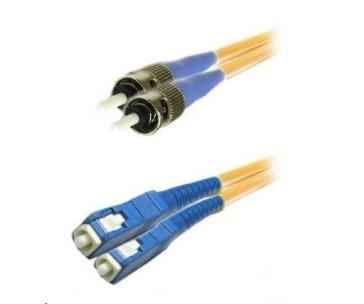 Duplexní patch kabel SM 9/125, OS2, SC-ST, LS0H, 3m