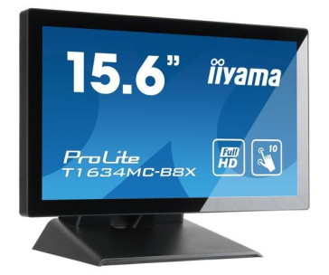 iiyama ProLite T1634MC-B8X, 39.6 cm (15,6''), Projected Capacitive, 10 TP, Full HD, black
