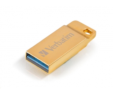 VERBATIM Flash Disk 32GB Metal Executive, USB 3.0, zlatá