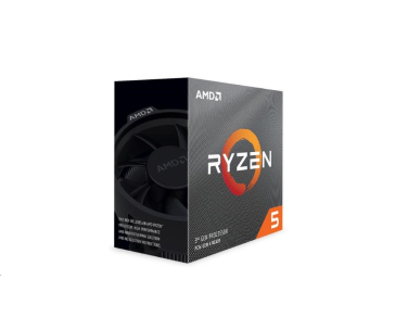 CPU AMD RYZEN 5 3600, 6-core, 3.6 GHz (4.2 GHz Turbo), 35MB cache (3+32), 65W, socket AM4, Wraith Stealth Cooler