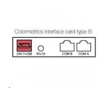 Colormetrics interface card, type-B