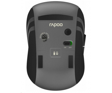 RAPOO myš MT350 Multi-mode Wireless Optical Mouse, Black