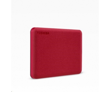 TOSHIBA HDD CANVIO ADVANCE (NEW) 1TB, 2,5", USB 3.2 Gen 1, červená / red