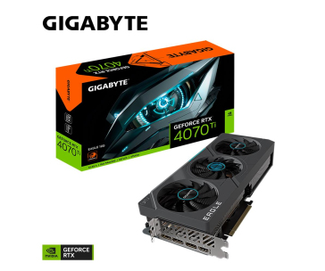 GIGABYTE VGA NVIDIA GeForce RTX 4070 Ti EAGLE 12G, 12G GDDR6X, 3xDP, 1xHDMI