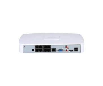 Dahua NVR4108-8P-4KS2/L, síťový videorekordér, 8 kanálů, smart, 1U 1HDD 8PoE
