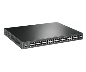 TP-Link OMADA JetStream switch TL-SG3452P (48xGbE, 4xSFP, 48x PoE+, 384W, 2xconsole)