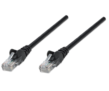 Intellinet Patch kabel Cat5e UTP 1m černý, cca