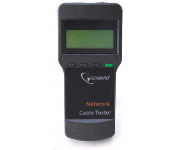 GEMBIRD Zkoušečka kabelů Digital network cable tester (Cat 5E, 6E, coaxial, telephone)