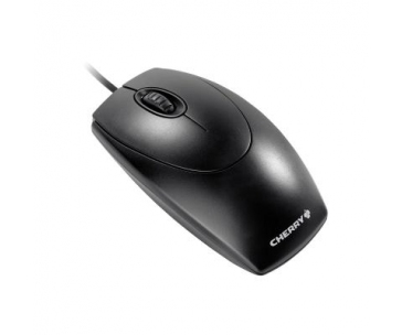 CHERRY myš Wheel, USB, adaptér na PS/2, drátová, černá