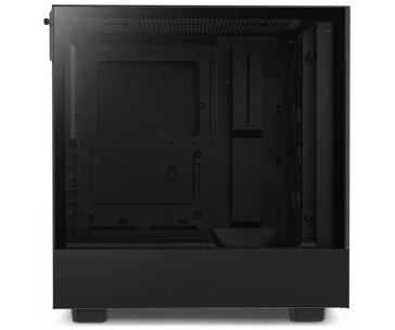 NZXT skříň H5 Elite edition / 3x120 mm (2xRGB) fan / USB 3.0 / USB-C 3.1 / průhledná bočnice i přední panel / černá