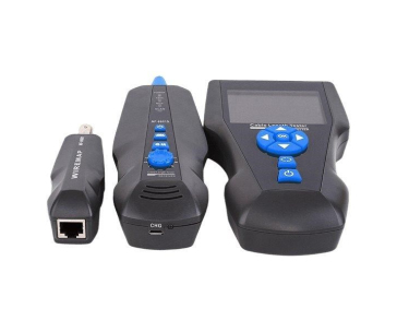 LAN Cable Tester TLCD8601S s LCD, koax, Cat3/Cat5E/Cat6/Cat7, UTP/STP, USB, PoE, ping, sonda, protismyčka
