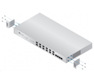 UBNT UniFi Switch US-16-XG [320Gbps, 4x10G Ethernet + 12xSFP+, L2/L3, redundatní napájení]
