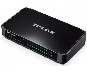 TP-Link switch TL-SF1024M (24x100Mb/s, fanless)