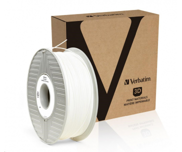 VERBATIM 3D Printer Filament ABS 1.75mm, 404m, 1kg white
