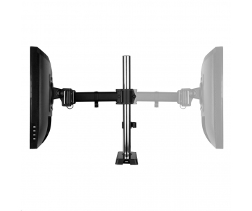 ARCTIC stolní držák Z1 (Gen.3) pro 1x LCD do 43", nosnost 15kg, USB HUB, černý (black)