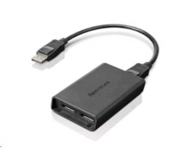 LENOVO adaptér DisplayPort to Dual DisplaPort - přenos signálu z DP na Dual DP