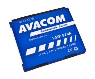 AVACOM baterie do mobilu LG KP500 Li-Ion 3,7V 880mAh (náhrada LGIP-570A)