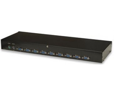 Intellinet 8-Port Rackmount KVM Switch, USB + PS/2, včetně 8 ks kabelů