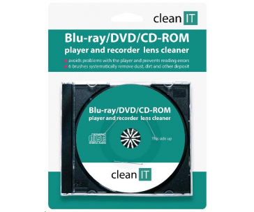 CLEAN IT čistící CD pro Blu-ray/DVD/CD-ROM přehrávače (náhrada za CL-32)