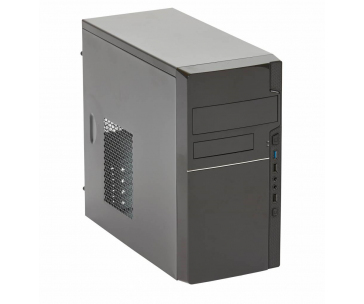 EUROCASE skříň MC 278 EVO black, micro tower, 2xAU, 2x USB 2.0, 1x USB 3.0, bez zdroje