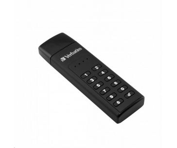 VERBATIM USB 3.0 Drive 128 GB - Keypad Secure (R:160/W:150 MB/s) GDPR