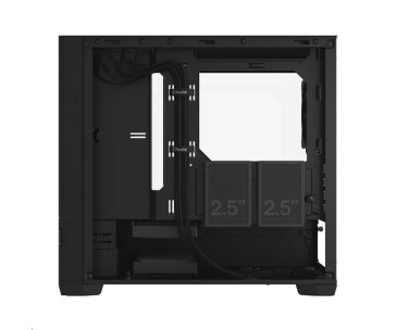 FRACTAL DESIGN skříň Pop Mini Silent Black TG Clear Tint, 2x USB 3.0, bez zdroje, mATX