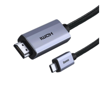 Baseus Graphene Series USB-C na HDMI 2.0, 4K 60Hz, kabel 1m, černá