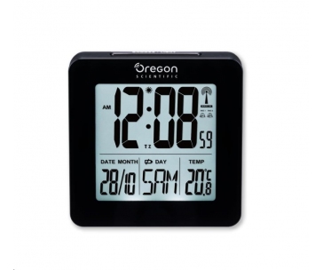 Oregon RM510 black - digitální budík s teploměrem