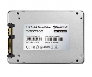TRANSCEND SSD 370S 32GB, SATA III 6Gb/s, MLC (Premium), Aluminium Case