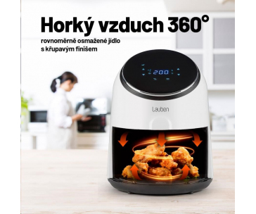 Lauben Hot Air Fryer 2500WT - horkovzdušná fritéza
