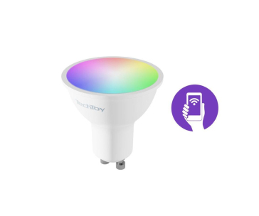 BAZAR - TechToy Smart Bulb RGB 4.7W GU10 ZigBee - rozbaleno, odzkoušeno