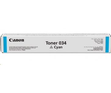 Canon TONER 034 azurová pro iR-C1225 (7 300 str.)