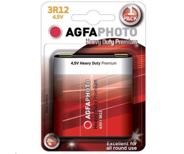 AgfaPhoto zinková baterie 4,5V, blistr 1ks