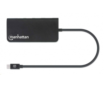 MANHATTAN Adapter SuperSpeed USB-C Male na HDMI Female, černá