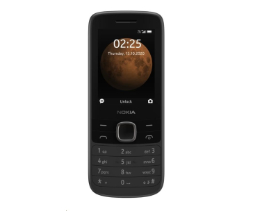 Nokia 225 4G 2020, Dual SIM, černá