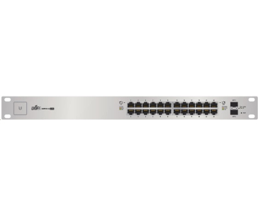 UBNT UniFi Switch US-24-250W [24xGigabit, 250W PoE+ 802.3at/af, pasivní PoE 24V, 2xSFP slot, non-blocking 26Gbps]