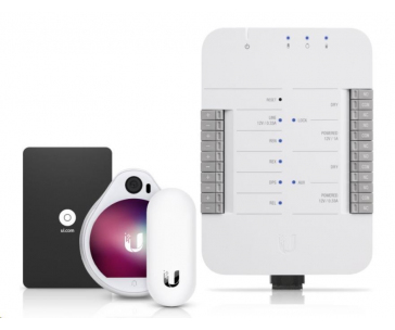 UBNT UniFi Access Starter Kit [4x 10/100/1000, 802.3bt, 3xPoE-Out, PoE-In]