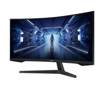 SAMSUNG MT LED LCD Gaming Monitor 34" Odyssey G55T -prohnutý,VA,3440x1440,1ms,165Hz,HDMI ,DisplayPort