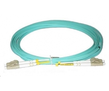 Duplexní patch kabel MM 50/125, OM3, LC-LC, LS0H, 2m