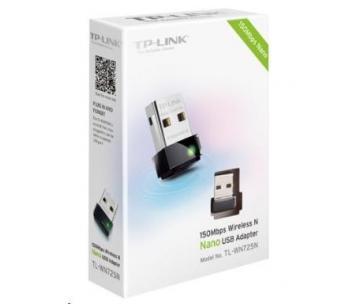 TP-Link TL-WN725N USB adapter (N150, 2,4GHz, USB2.0)