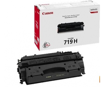 Canon TONER CRG-719HBk černý pro i-SENSYS LBP251dw, LBP252dw, LBP253x, LBP6300DN, LBP6310dn, LBP6650DN (6 400 str.)